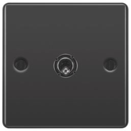LAP  10AX 1-Gang 2-Way Toggle Switch  Black Nickel