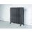 Arroll 760mm x 834mm 4913BTU Pewter Cast Iron 3 Column Radiator