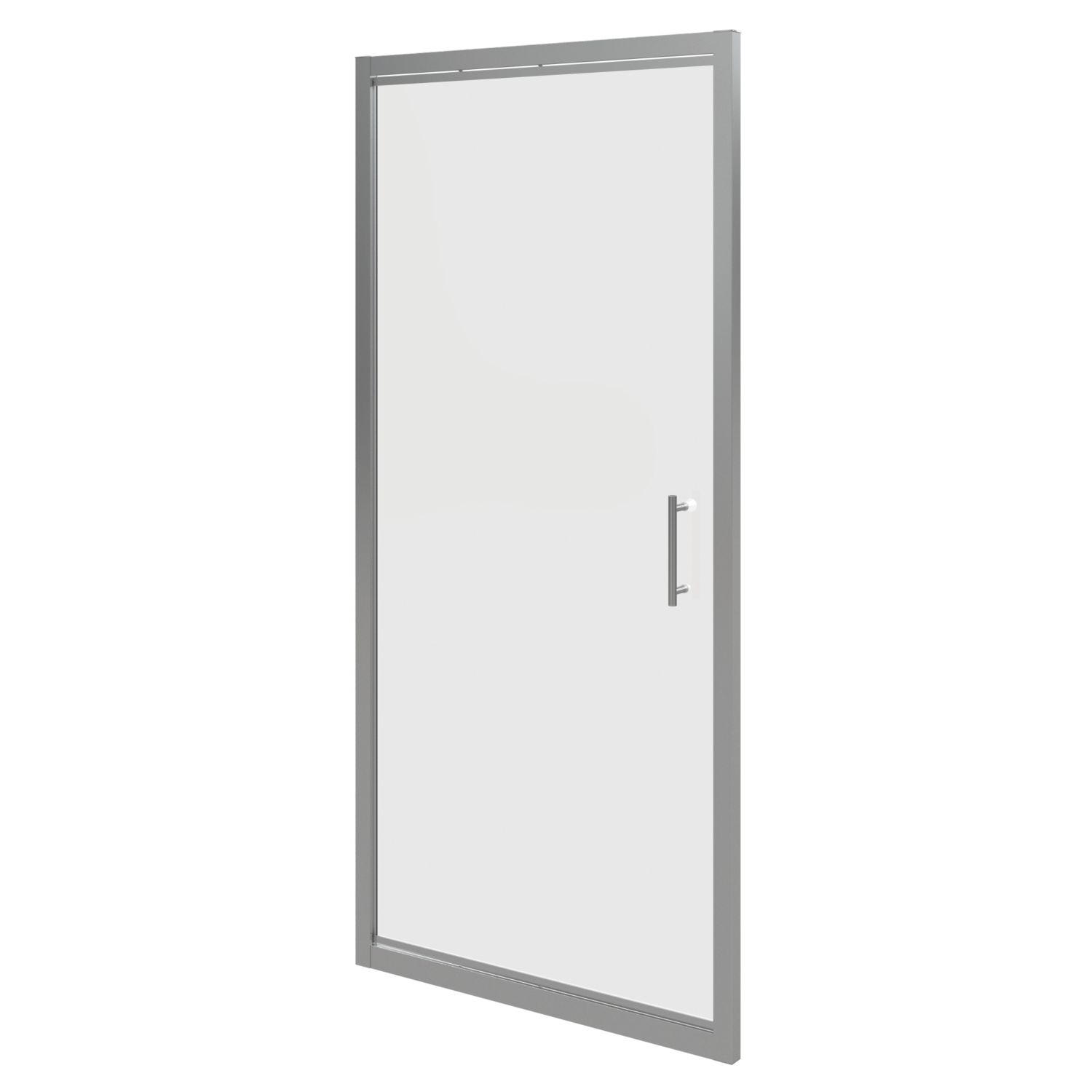 Essentials Framed Rectangular In-Fold Shower Door Chrome 900mm x 1850mm (549AA)