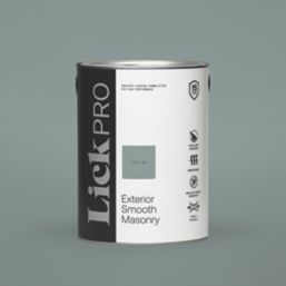 LickPro 5Ltr Smooth Teal 01 Masonry Paint