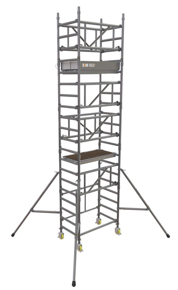 Boss SOLO 700 Single Depth Aluminium Tower 0.6m x 1.3m x 4.2m