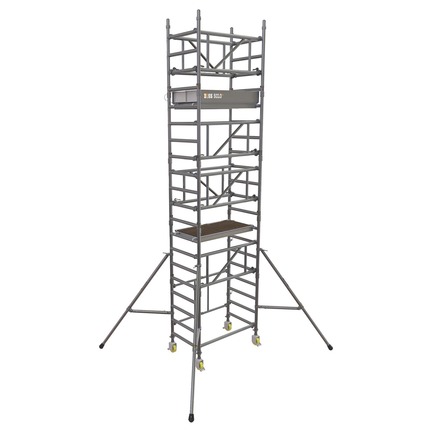 Boss SOLO 700 Single Depth Aluminium Tower 0.6m x 1.3m x 4.2m (549HA)