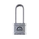 Squire MERC45/2.5 Steel  Water-Resistant Long Shackle  Padlock 49mm