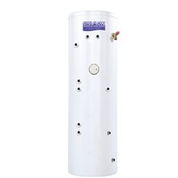 RM Cylinders Stelflow Indirect Unvented  High Gain Twin Coil Hot Water Cylinder 300Ltr 3kW