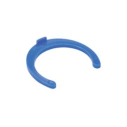 FloPlast FloFit+ Plastic Collet Clips Blue 22mm 50 Pack