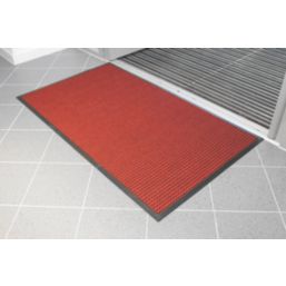 COBA Superdry Entrance Mat Red 0.9m x 0.6m x 7mm