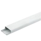 Deta TTE uPVC White Mini Trunking 38mm x 16mm x 2m
