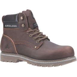 Amblers Dorking Size 12  Brown   Occupational Work Boots