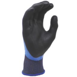 MCR Safety Graphene Fibre CT1071ND Cut-Resistant Gloves Blue/Black X Large