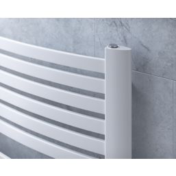 Ximax 1710mm x 580mm 2905BTU White Curved Designer Towel Radiator