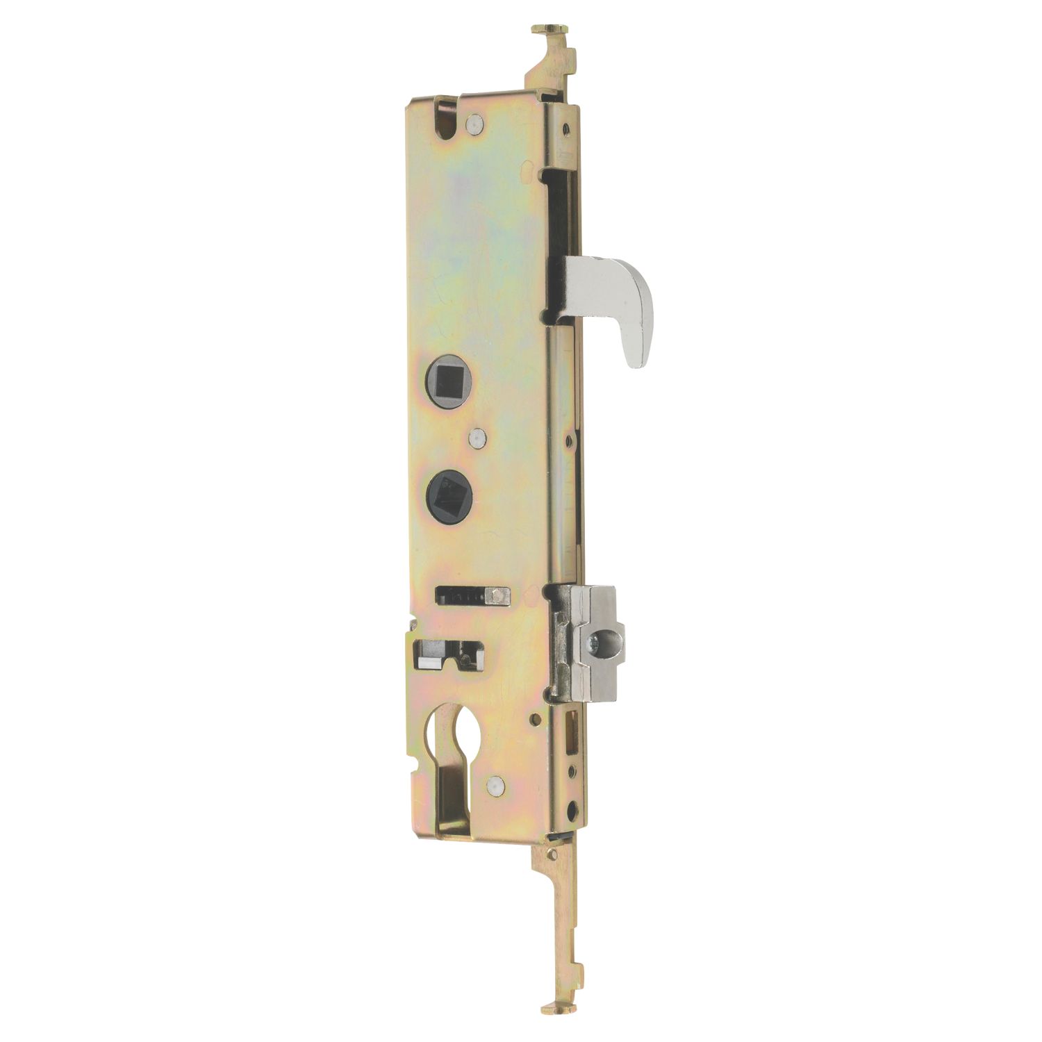 Yale Doormaster Silver Gearbox Bottom Latch & Hook 47mm Case - 35mm Backset (5506T)