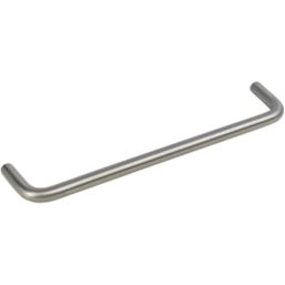 Smith & Locke D Pull Handle Brushed Stainless Steel 165mm - Screwfix