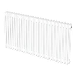Flomasta 600mm x 1190mm 5160BTU White Horizontal 3 Column Radiator