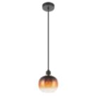 Eglo Oilella Pendant Light Black/Brown