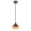 Eglo Oilella Pendant Light Black/Brown