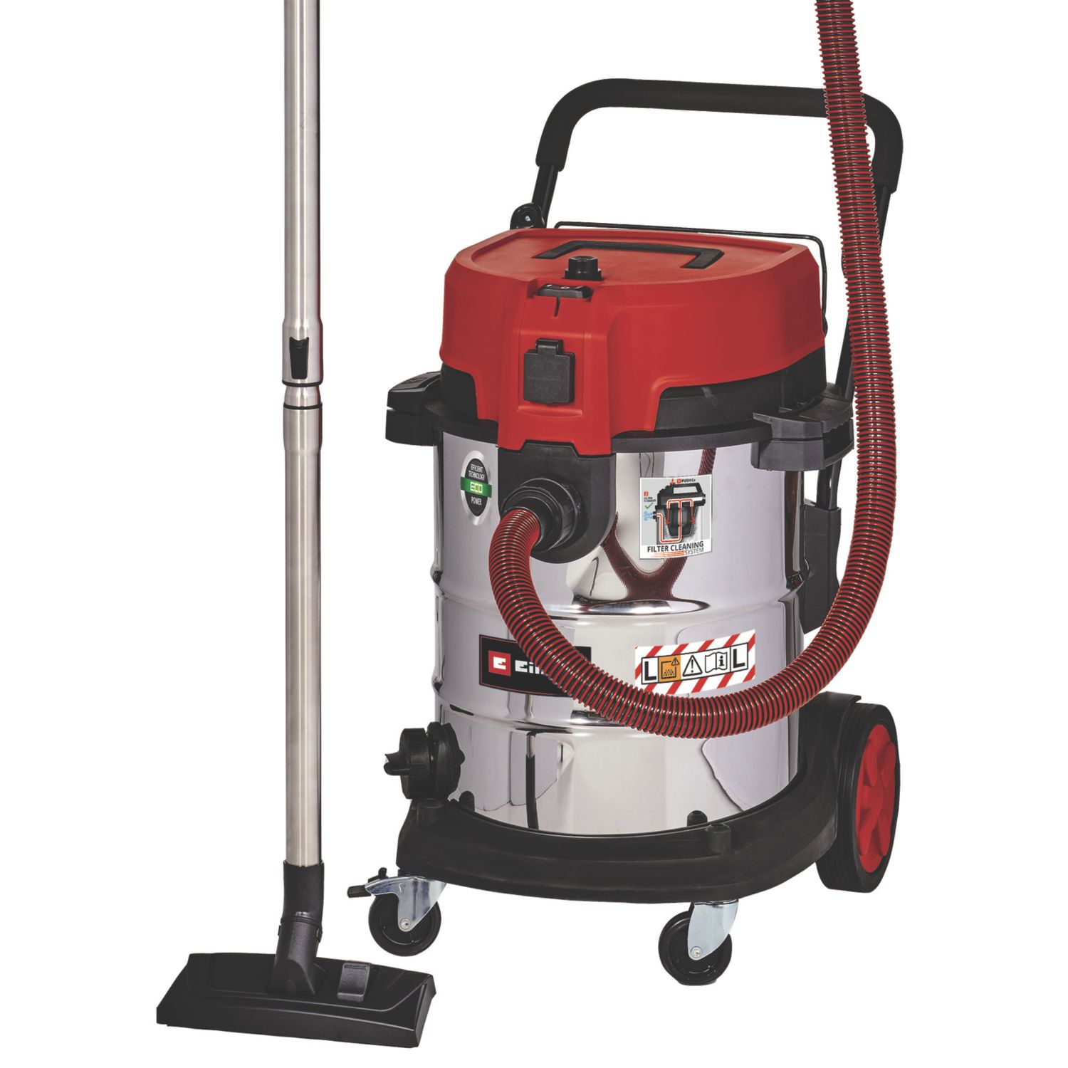 Einhell TE-VC 2350 SACL 1600W 50Ltr L Class Wet/Dry Vacuum Cleaner 220-240V (550FA)