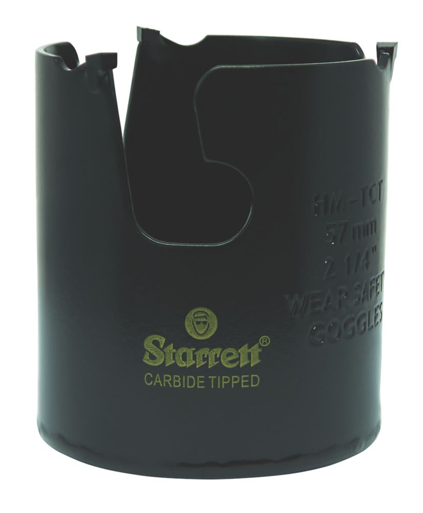Starrett MPH0214 MultiMaterial Tungsten Carbide Tipped Hole Saw 57mm