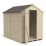 Forest  5' x 7' (Nominal) Apex Overlap Timber Shed