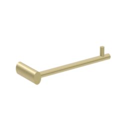Essentials Brushed Brass Bathroom Accessories 4 Pack