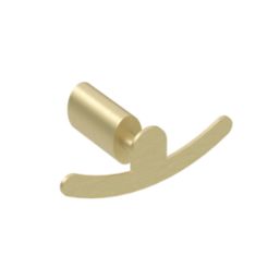 Essentials Brushed Brass Bathroom Accessories 4 Pack