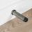 Eclipse Cylindrical Linear Wall Mounted Projection Door Stop 20 x 83mm Dark Bronze