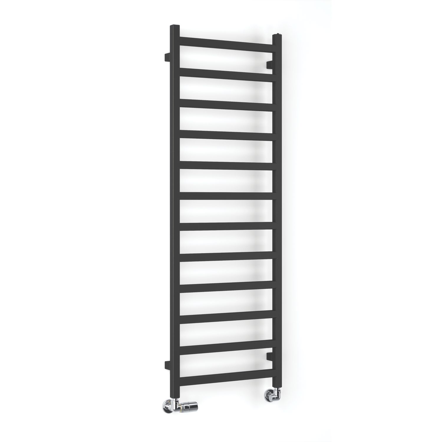 Terma 1440mm x 500mm 1805BTU Black Flat Designer Towel Radiator (550RH)