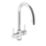 Abode Zest AT2164 Pull-Out Mono Mixer Kitchen Tap Chrome