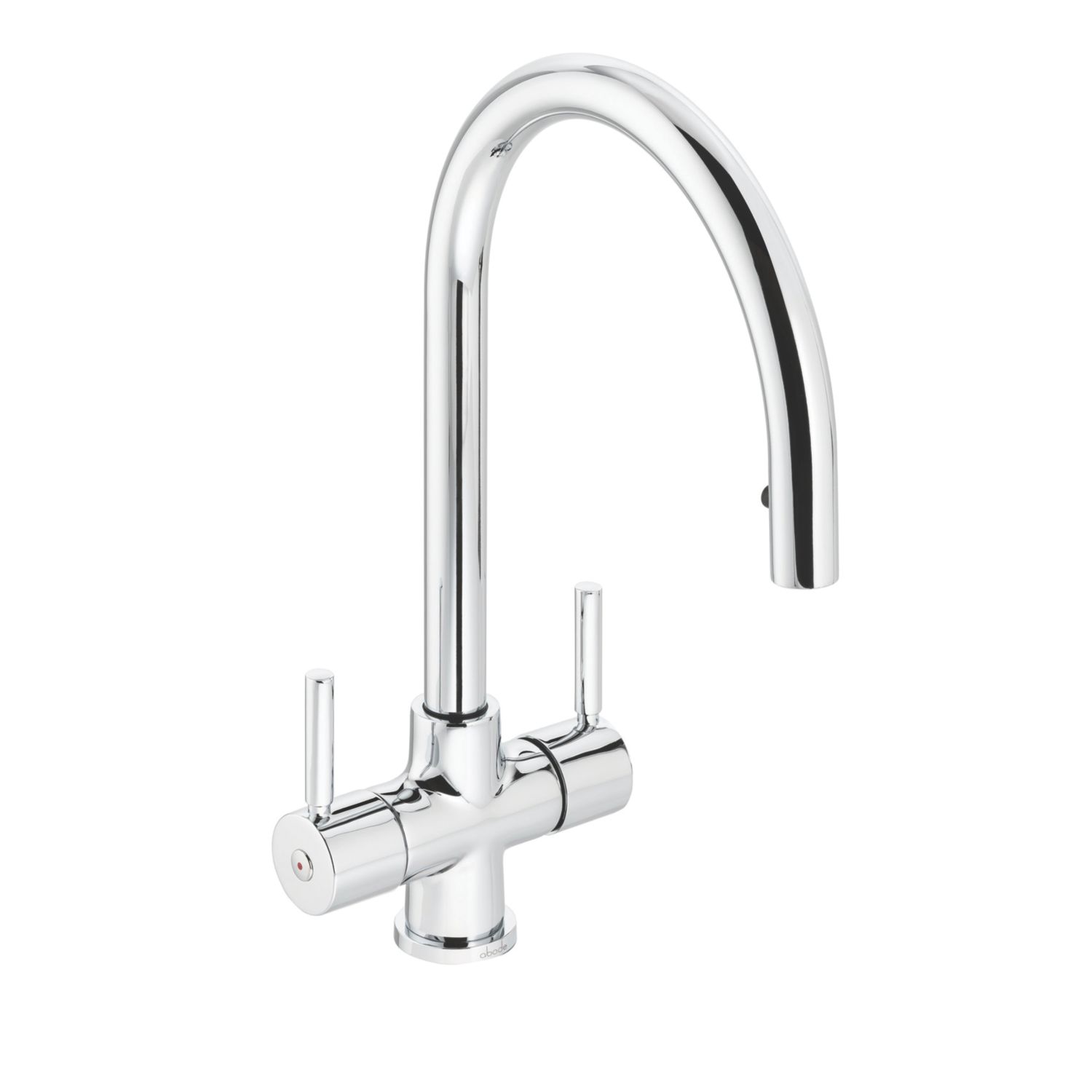 Abode Zest AT2164 Pull-Out Mono Mixer Kitchen Tap Chrome (550RK)