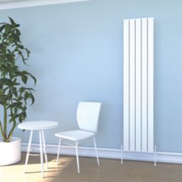 Towelrads Hanworth Plus 1800mm x 400mm 5159BTU White Vertical Designer Radiator
