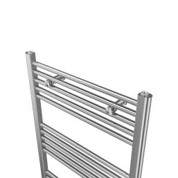 Flomasta 1600mm x 600mm 1889BTU Chrome Flat  Towel Radiator