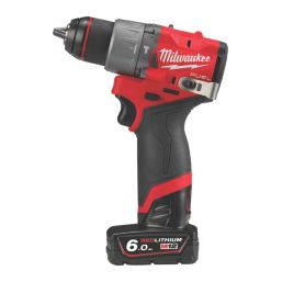 Milwaukee M12FPD2-602X 12V 2 x 6.0Ah Li-Ion RedLithium Brushless Cordless Percussion Drill