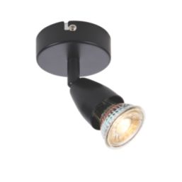 Saxby Amalfi Round 1-Light Spotlight Matt Black
