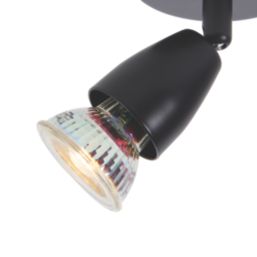 Saxby Amalfi Round 1-Light Spotlight Matt Black