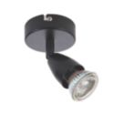 Saxby Amalfi Round 1-Light Spotlight Matt Black