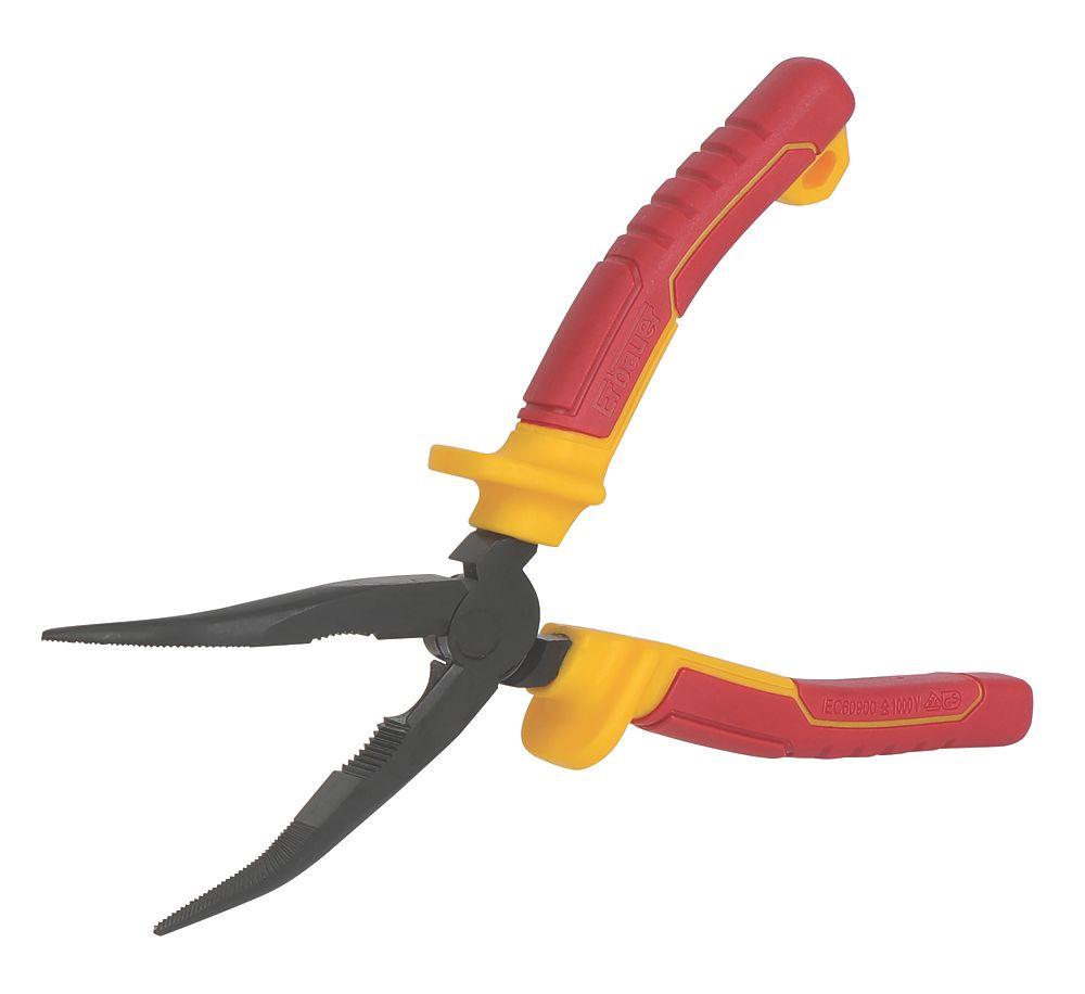 Irwin Vise-Grip Bent Nose Plier 8 (200mm) - Screwfix