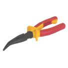 Erbauer  VDE Bent Long Nose Pliers 8" (200mm)