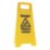 Danger Slippery Surface A-Frame Safety Sign 600mm x 290mm