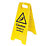 Danger Slippery Surface A-Frame Safety Sign 600mm x 290mm