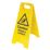 Danger Slippery Surface A-Frame Safety Sign 600mm x 290mm
