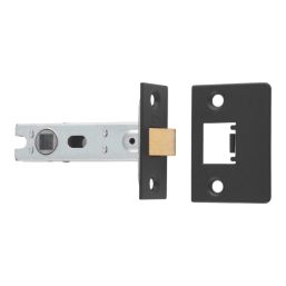 Smith & Locke Blencathra Door Handle, Latch & Hinge Set Matt Black 6 Pcs