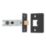 Smith & Locke Blencathra Door Handle, Latch & Hinge Set Matt Black 6 Pcs