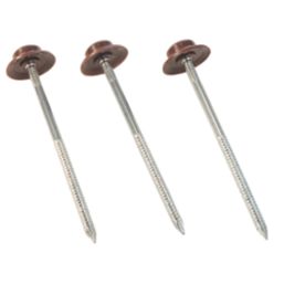 Onduline  Corrugated Bitumen Fixing Nails  Red 65mm x 18mm 100 Pack