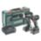 Metabo Combo Set 2.8.6 (685198000) 18V 2 x 2.0 / 4.0Ah Lithium CAS Brushless Cordless Combi Drill & Impact Driver Twin Pack