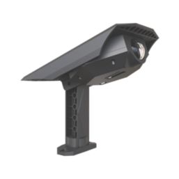Calex Padoa Outdoor LED Solar-Powered Path Lights Black 65lm 2 Pack