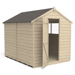 Forest  6' x 8' (Nominal) Apex Overlap Timber Shed