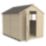 Forest  6' x 8' (Nominal) Apex Overlap Timber Shed
