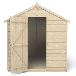 Forest  6' x 8' (Nominal) Apex Overlap Timber Shed
