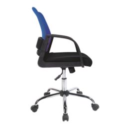 Nautilus Designs Calypso Medium Back Task/Operator Chair Blue