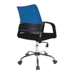 Nautilus Designs Calypso Medium Back Task/Operator Chair Blue