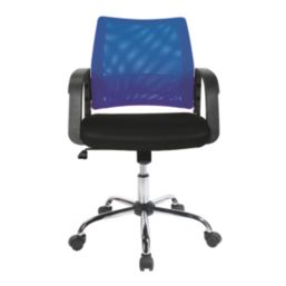 Nautilus Designs Calypso Medium Back Task/Operator Chair Blue